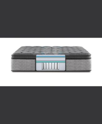 Harmony Lux Diamond 17.25" Medium Pillow Top Mattress Set - Twin XL