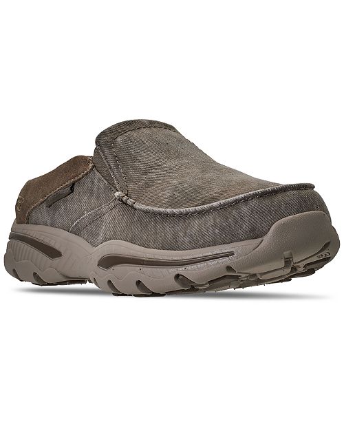 Skechers Men S Relaxed Fit Creston Backlot Slip On Casual Sneakers