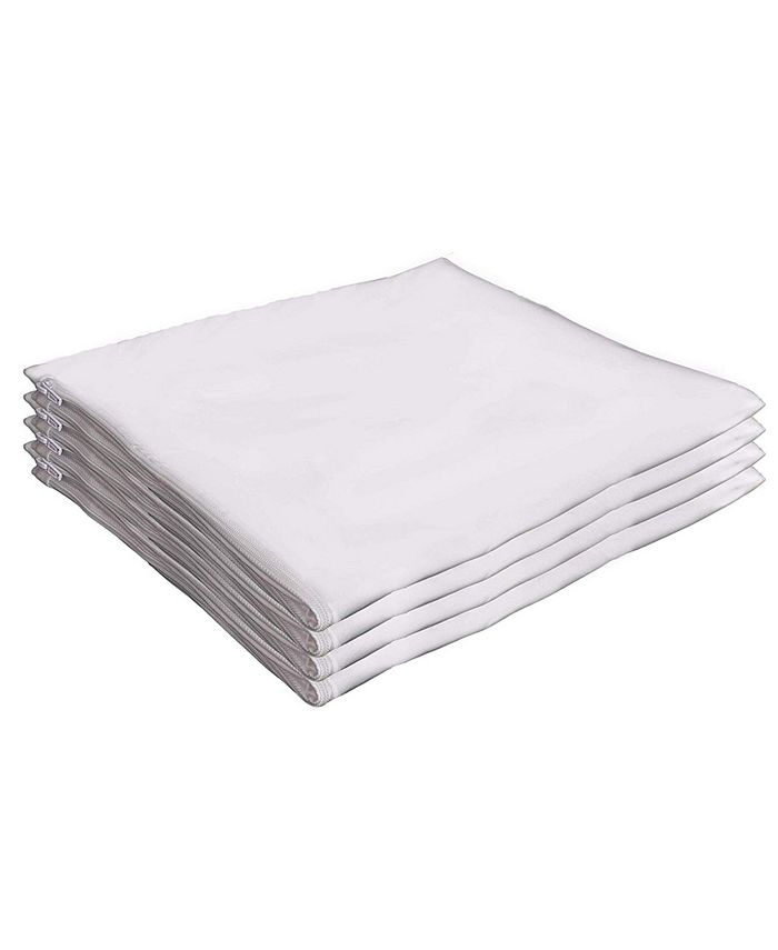 Guardmax Waterproof Zippered Pillow Protector Queen Size 4 Pack