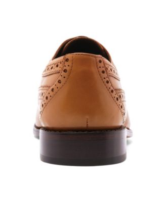 Men's Regan Wingtip Leather Lace-Up Dress Shoes