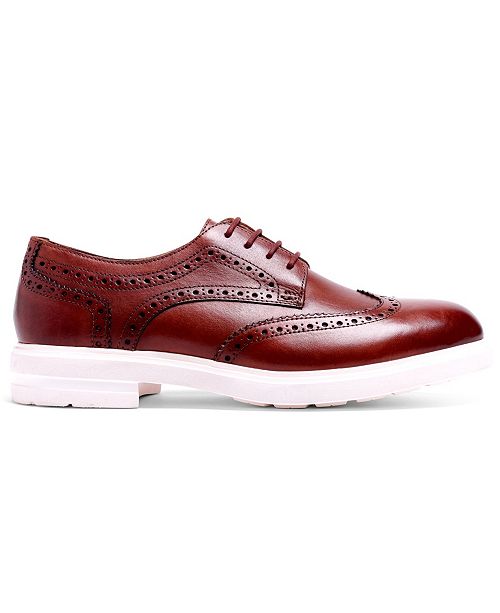 Anthony Veer Men S Harrison Hybrid Wingtip Lace Up Casual Oxford