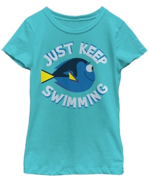 Big Girls Finding Dory Just Swim Short Sleeve T-shirt