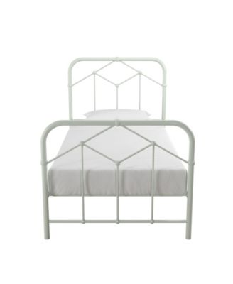 Novogratz Collection Francis Farmhouse Metal Bed, Twin - Macy's