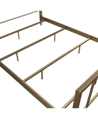 CosmoLiving By Cosmopolitan Blair Brass Metal Bed, Full