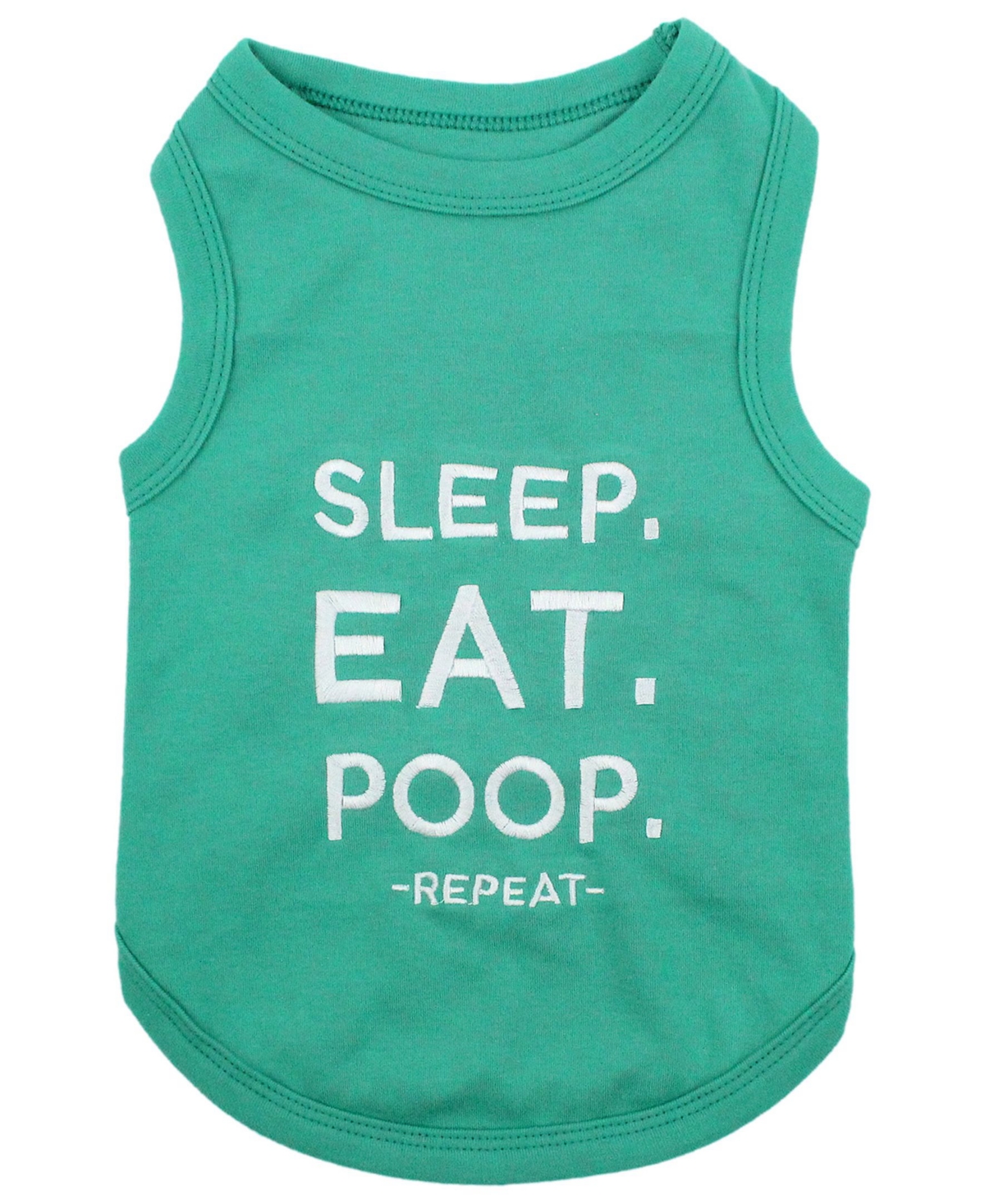Sleep Eat Poop Dog T-Shirt - Emerald