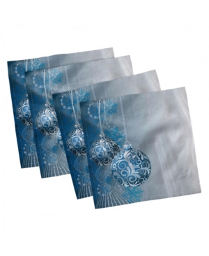 Ambesonne Christmas Set of 4 Napkins 18