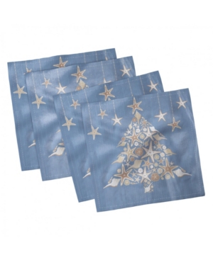 Ambesonne Christmas Set of 4 Napkins 12