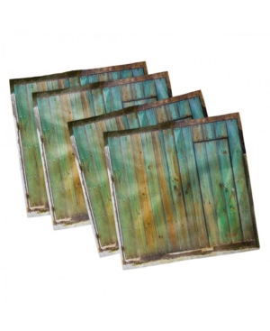 Ambesonne Vintage-Like Set of 4 Napkins 12