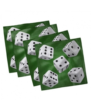 Ambesonne Modern Set of 4 Napkins 12
