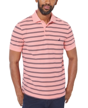 Nautica Striped Classic-Fit Deck Polo