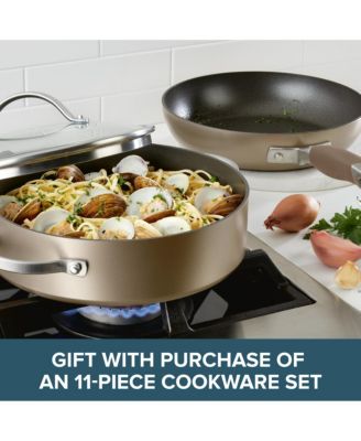 Advanced Home Hard-Anodized Nonstick 3-Pc. Cookware Set