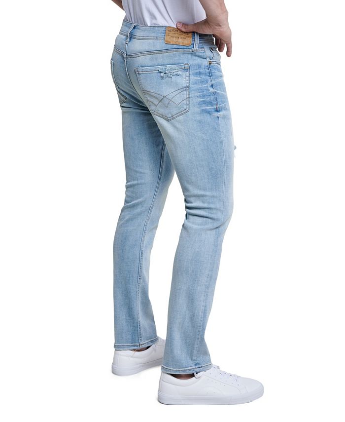Seven7 Jeans Men's Slim Straight Cut 5 Pocket Jean & Reviews - Jeans ...