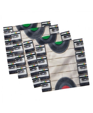 Ambesonne Indie Set of 4 Napkins 18