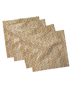 Ambesonne Christmas Set of 4 Napkins 18