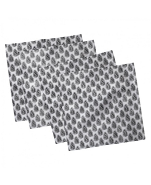 Ambesonne Pine Cone Set of 4 Napkins 18