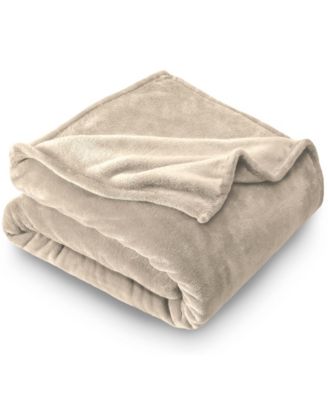 Bare Home Fleece Microplush Blanket, King