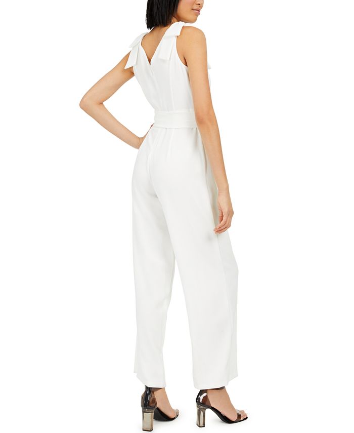 INC International Concepts INC Bow-Sleeve Crepe Jumpsuit, Created for ...