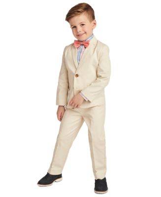 Boys khaki outlet suit