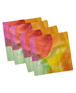 Ambesonne Abstract Set of 4 Napkins 18