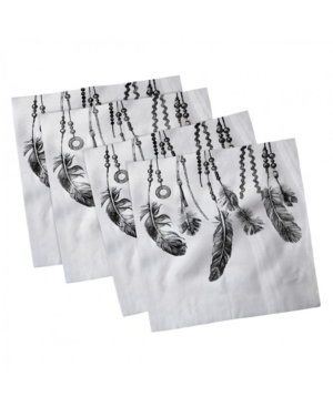 Ambesonne Tribal Set of 4 Napkins 18