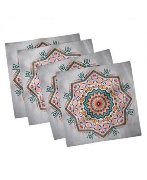 Ambesonne Tribal Set of 4 Napkins 18