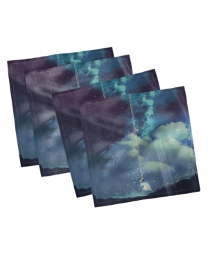 Ambesonne Christmas Set of 4 Napkins 18