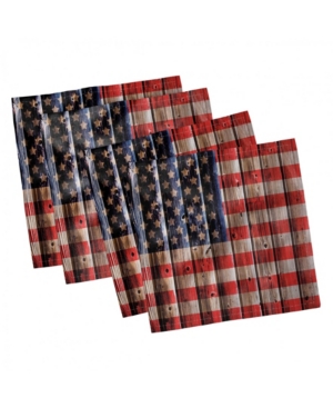 Ambesonne 4th of July Set of 4 Napkins 18