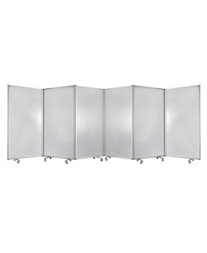 Screen Gems Commercial Residential Double-sided Wheeled 6 Panel Screen