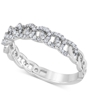 image of Diamond Chain Link Band (1/5 ct. t.w.) in 10k White Gold
