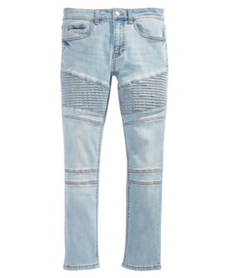 Ring of Fire Big Boys Speedy Slim-Fit Stretch Moto Jeans, Created for ...