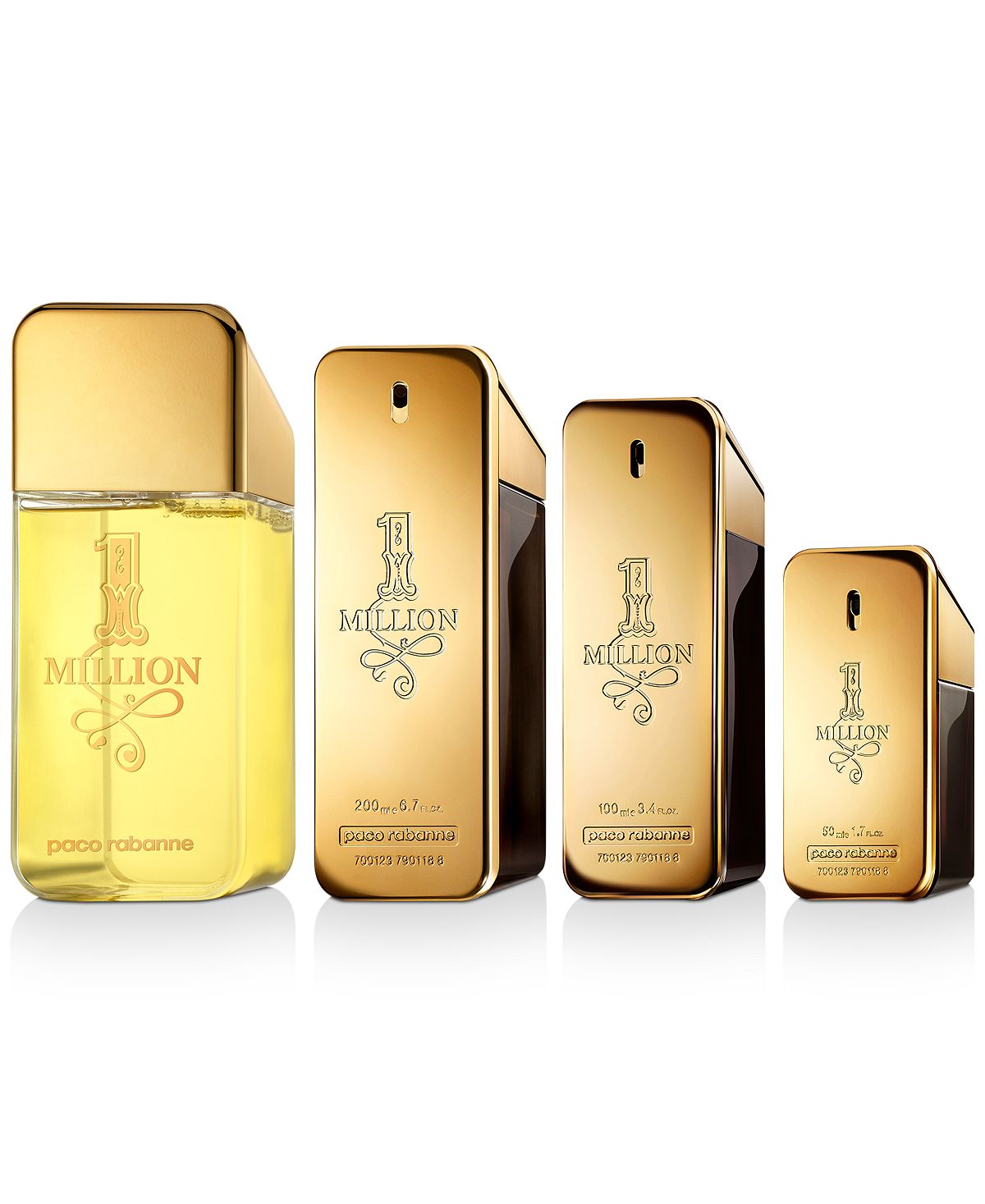 PACO RABANNE 맨즈 점보 1 밀리언 샤워 젤 20온스