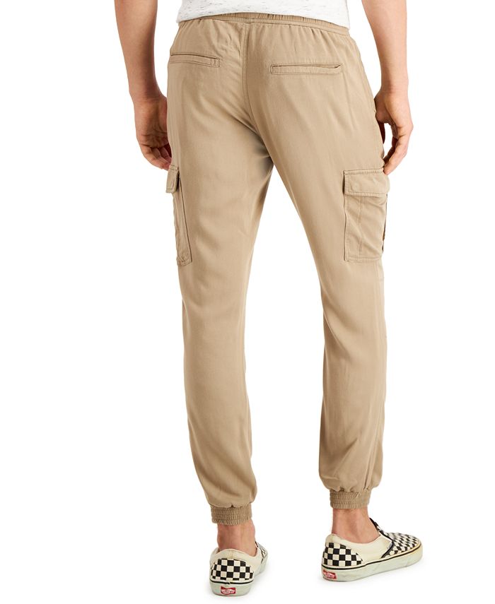 Sun + Stone Men's Slim-Fit Cargo Jogger Pants, Created for Macy's - Macy's