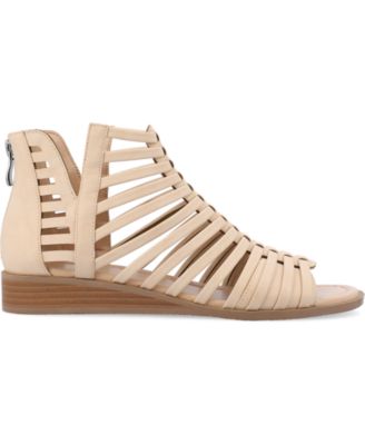 Women's Delilah Gladiator Sliver Wedge Sandals