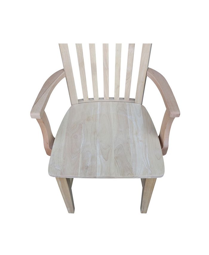 International Concepts Tall Mission Chair with Arms Macy's