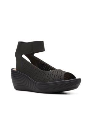 image of Clarks Collection Women-s Reedly Jump Sandal Women-s Shoes