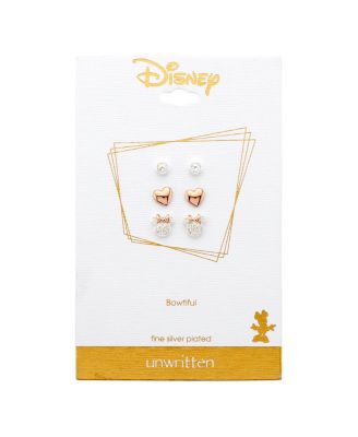 ピアス Disney x Macy's Minnie Mouse Cheer Squad 3 Pair Earring Set Baublebar Disney | Macy's Minnie Mouse Cheer Squad 3 Pair