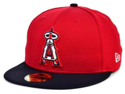 angels batting practice hat
