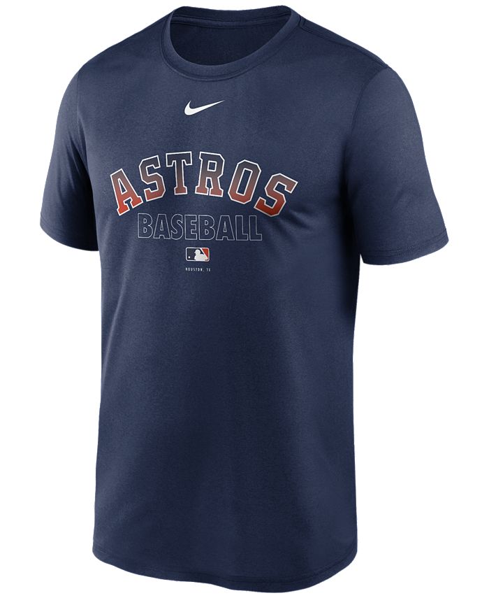 Nike Houston Astros Men's Authentic Collection Legend Practice T-Shirt ...