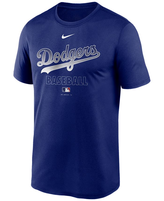 Nike Los Angeles Dodgers Men's Authentic Collection Legend Practice T ...