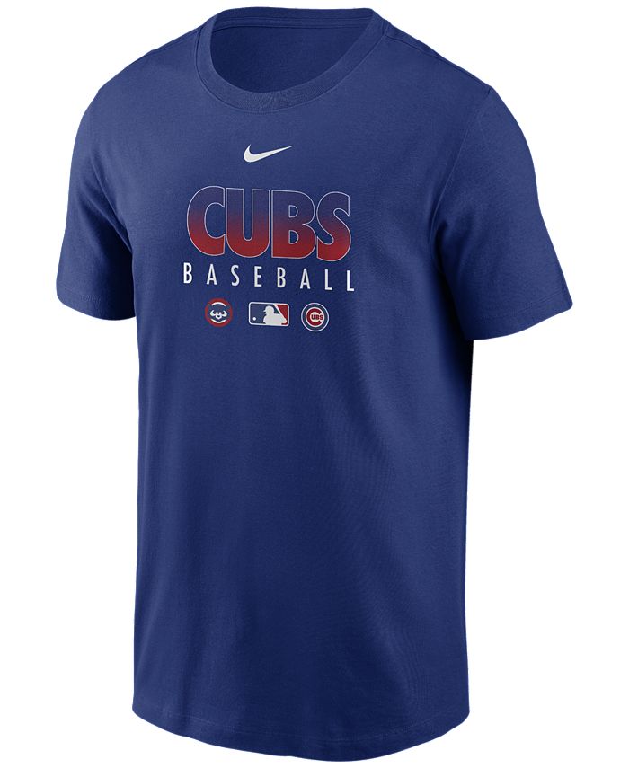 Nike Chicago Cubs Men's Early Work Dri-Fit T-Shirt - Macy's