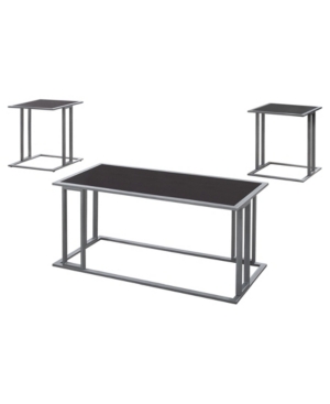 Monarch Specialties Table Set - 3 Piece Set