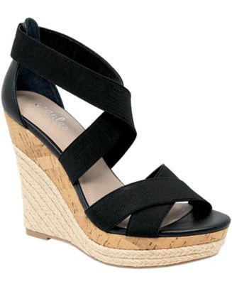 CHARLES by Charles David Azures Wedge Sandals - Macy's