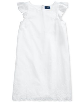 ralph lauren white long dress