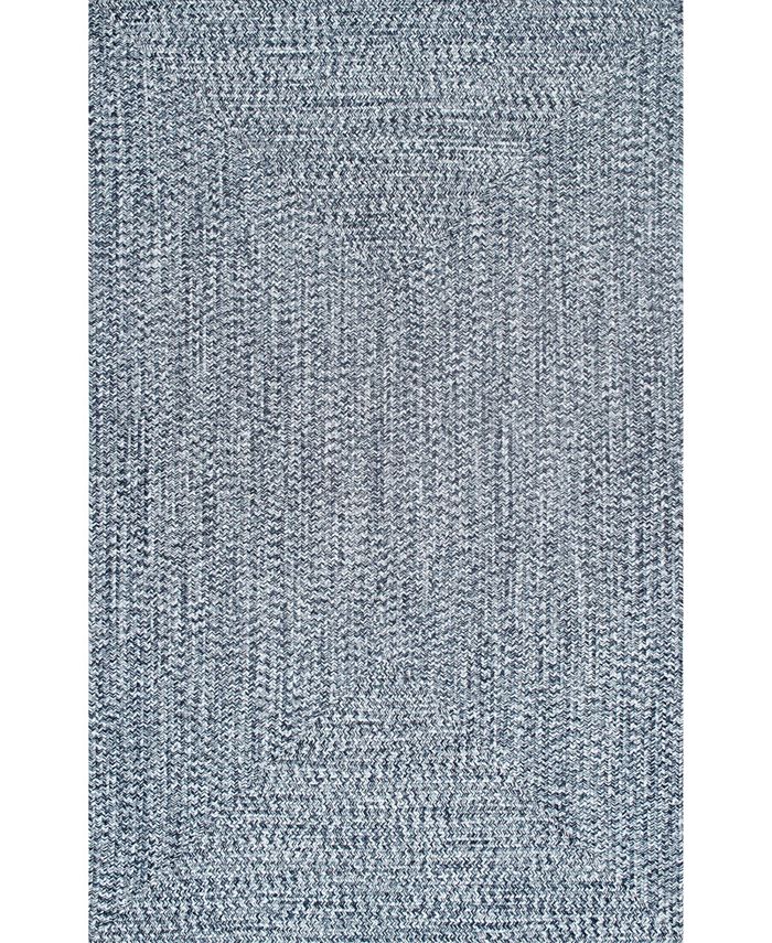 nuLoom Festival Braided Lefebvre Mist 2' x 3' Area Rug Macy's