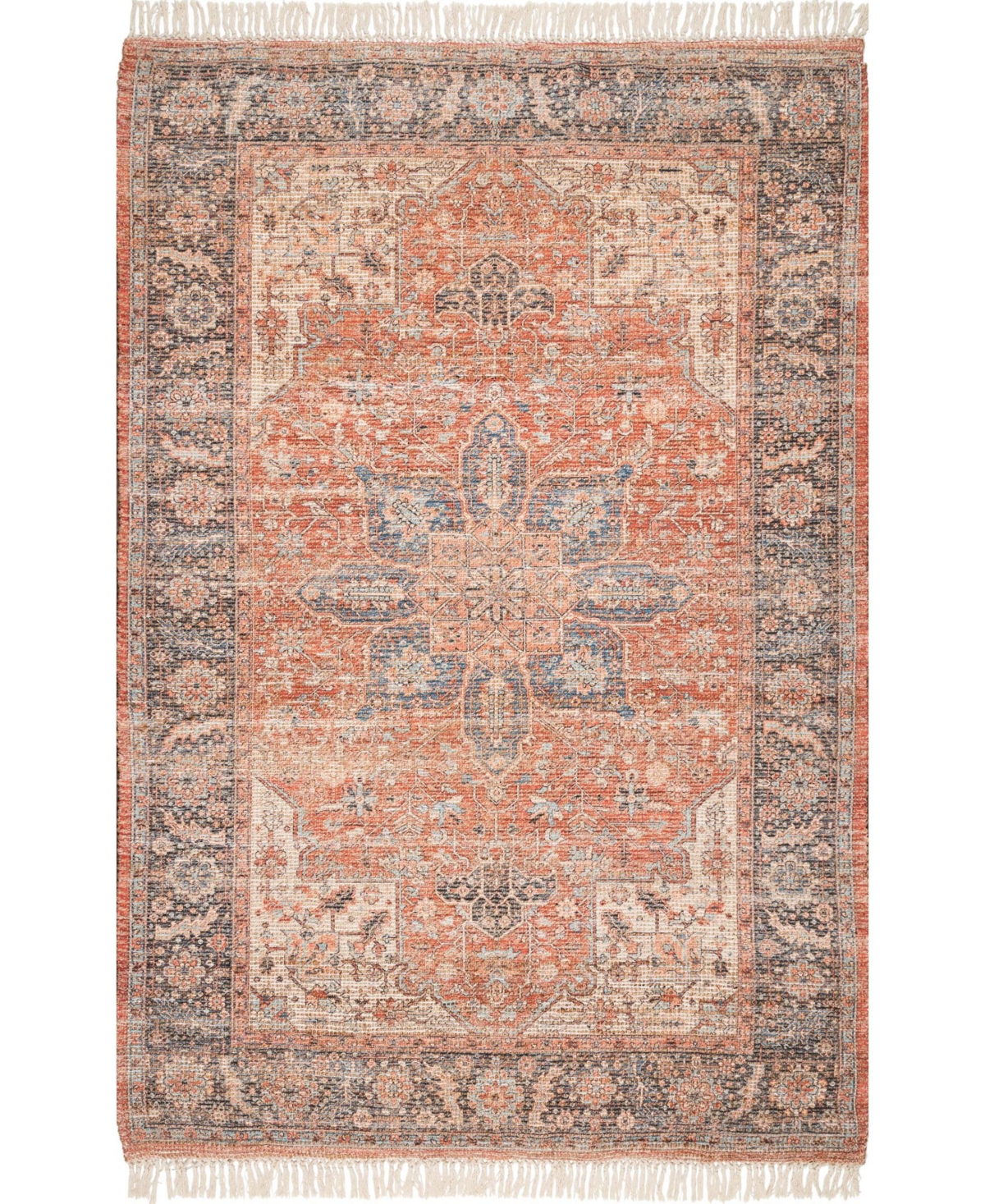 nuLoom Ingadi Luster Medallion Multi 5' x 8' Area Rug - Multi
