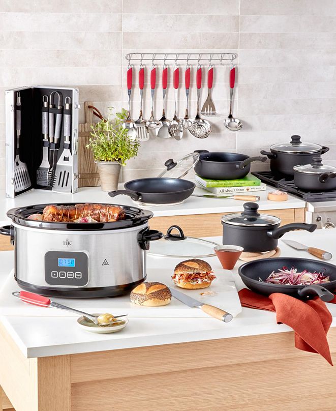 hell's kitchen complete cookware set