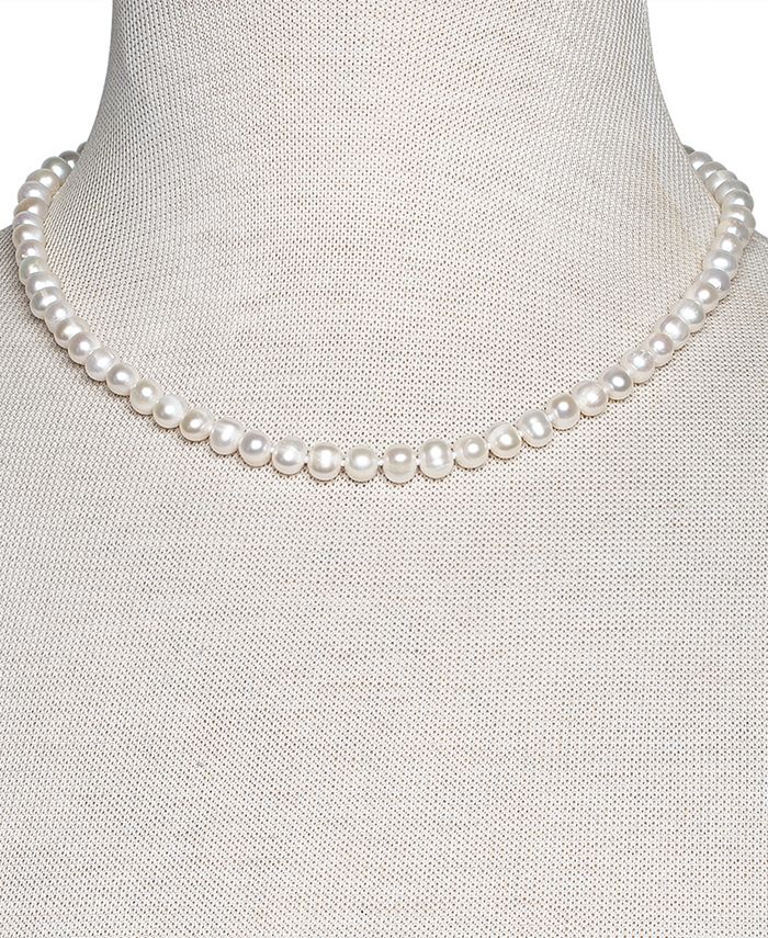 Macy's 2Pc. Set Cultured Freshwater Pearl (56mm) 18" Strand Necklace