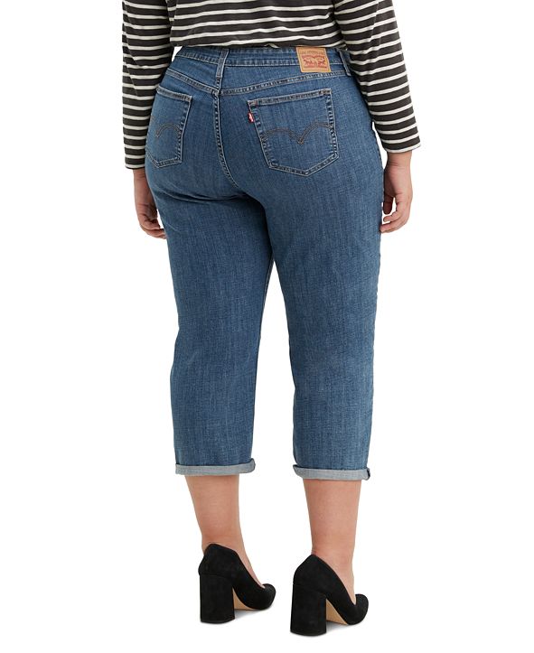 levi's plus size boyfriend jeans