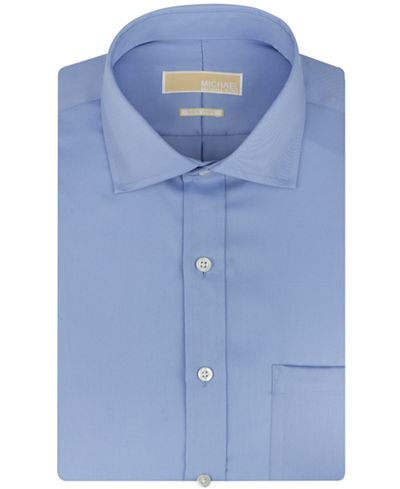 MICHAEL Michael Kors Men's Classic-Fit Non-Iron Twill Dress Shirt ...
