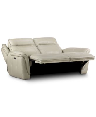 Lenardo 2-Pc. Leather Sofa with 2 Power Recliners, Created for Macy's